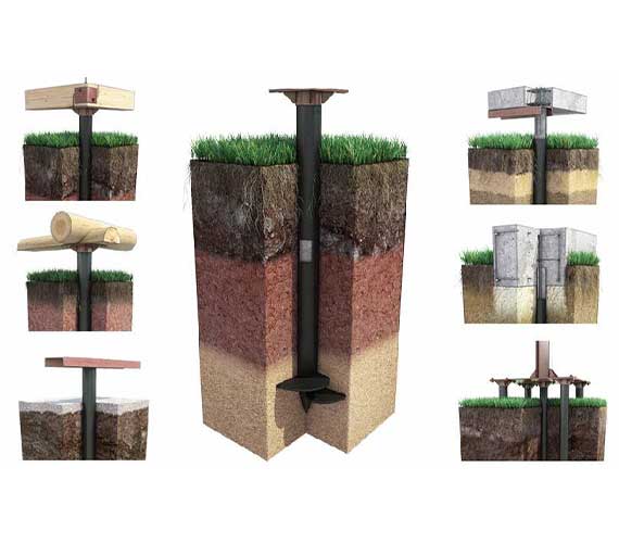 Ремонт фундамента винтовыми сваями в Домодедово и Московской области