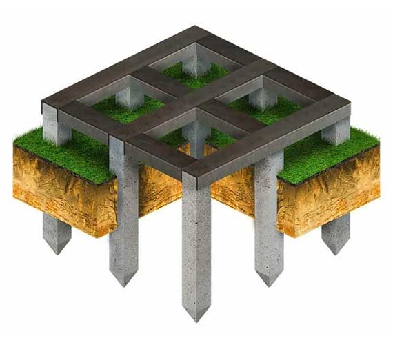 Строительство свайного забивного фундамента в Домодедово и Московской области